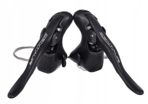 Klamkomanetki campagnolo Centaur 11/2 czarne