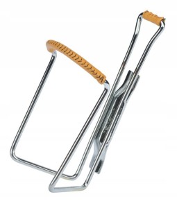 Koszyk na bidon Zefal VINTAGE aluminiowy srebrny