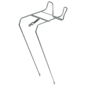 Podstawka pod koszyk srebrna pod koła 28 