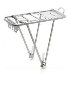 Bagażnik rowerowy tylny XLC RP-R02 26-28 srebrny
