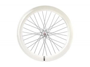 Koło Białe tył ostre koło torowe  Santafixie 60 mm