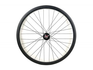 Koło Czarne tył ostre koło torowe Santafixie 30 mm