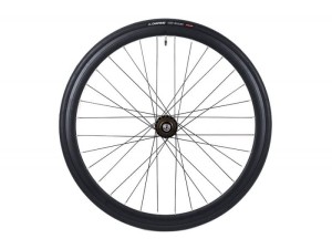 Koło Czarny tył ostre koło torowe Santafixie 30 mm plus opona wolnobieg zębatka