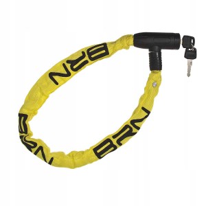 Zapięcie Łańcuch rowerowy blokada na motor Żółte