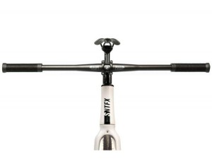 Rower SANTAFIXIE RAVAL Biały 30mm  Koła białe Single Speed ostre koło KIEROWNICA PROSTA