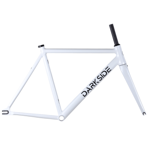 Rama torowa ostre koło single Speed DARKSIDE MANNHEIM FRAMESET biała biały połysk