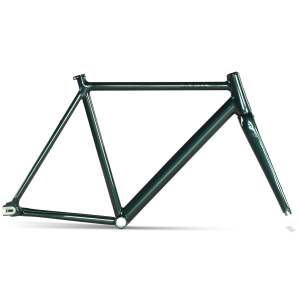 Rama torowa ostre koło single Speed DARKSIDE MANNHEIM FRAMESET zielona butelkowa zieleń połysk 