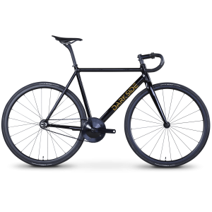 Rower Ostre koło torowy DARKSIDE MANNHEIM TRACK DB AL czarny połysk  