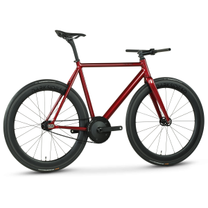 Rower Ostre koło torowy DARKSIDE MANNHEIM TRACK  FB CF  czerwony  piekielna czerwień połysk 