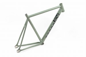 Rama  Aluminiowa torowa ostre koło single Speed Csepel Royal Zielona Khaki