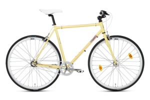Rower Csepel miejski do miasta stylowy Royal 3 Nexus 3 Retro  Żółty 