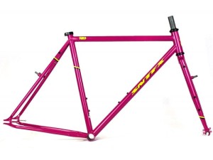 Rama torowa Ostre koło single Speed SANTAFIXIE WILD Fuksjowa