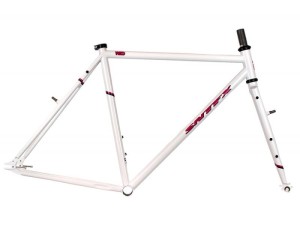 Rama torowa Ostre koło single Speed SANTAFIXIE WILD Biała