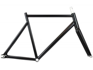 Rama  torowa Ostre koło single Speed SANTAFIXIE RAVAL Czarna  Naked Bez napisów 