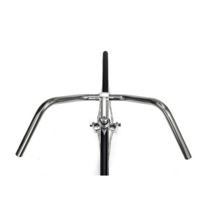 kierownica ostre koło srebrna 25,4