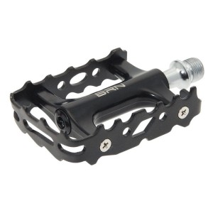 Pedały ostre koło retro Aluminiowe 9/16 szosa szosówka czarne