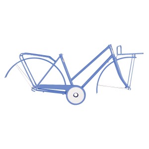 Gotowy pomalowany frameset rama do złożenia roweru