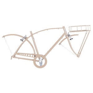 Gotowy pomalowany frameset rama do złożenia roweru