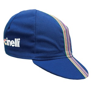 Czapka rowerowa cinelli pod kask CIAO Niebieska