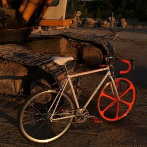 Baluma rower ORANGE SQUID   3 Biegowy nexus Śmigło