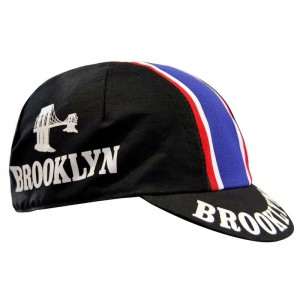 Czapka rowerowa Brooklyn czarna HEADDY vintage