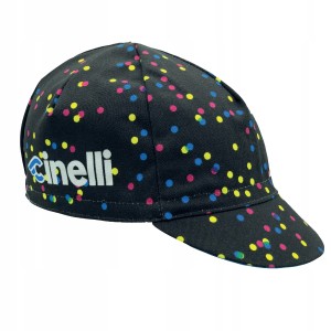 Czapka rowerowa cinelli pod kask CALEIDO DOTS