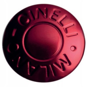 Korek kapsel zaślepka kierownicy cinelli czerwony