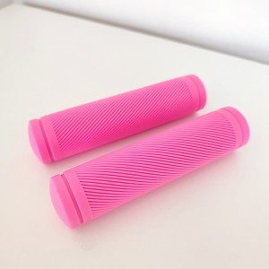 Baluma gripy/chwyty rączki kierownicy gumowe proste różowe