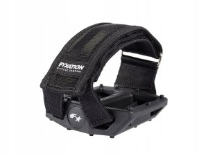 Strapy FYXATION Ostre koło BMX torowe czarne