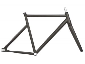 Rama  torowa Ostre koło single Speed SANTAFIXIE RAVAL Czarna 