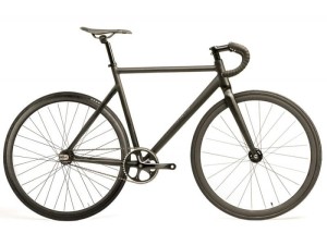 Rower SANTAFIXIE RAVAL Czarny MAT Single Speed ostre koło 