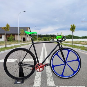 BALUMA Rower miejski Typu Torpedo Granatowe śmigło 