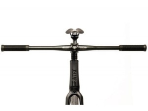 Rower SANTAFIXIE RAVAL Czarny MAT 30 mm Single Speed ostre koło KIEROWNICA PROSTA