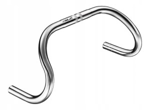 Kierownica baranek srebrna 25,4 mm 420 mm HB-R06