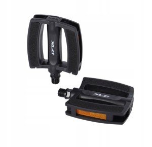 Pedały kulkowe XLC czarne antypoślizgowe P14