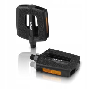 Pedały kulkowe XLC czarne antypoślizgowe P3